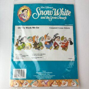 Walt Disneys Snow White & The Seven Dwarfs Counted Cross Stitch Kit